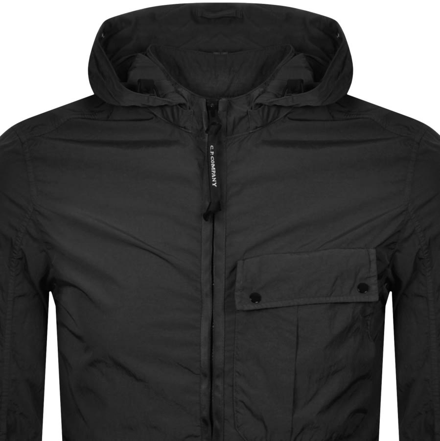 Alternative Image for ProductCP Company Goggle Hood Overshirt Jacket Black2